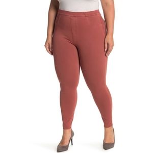 SPANX Jean-ish Ankle Leggings High Rise Coral
